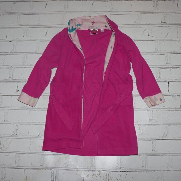 🌈🛁 Outdoor Kids Fleece Robe – 3T · Pink · Starry Lining – Bass Pro Shops - Picture 6 of 6